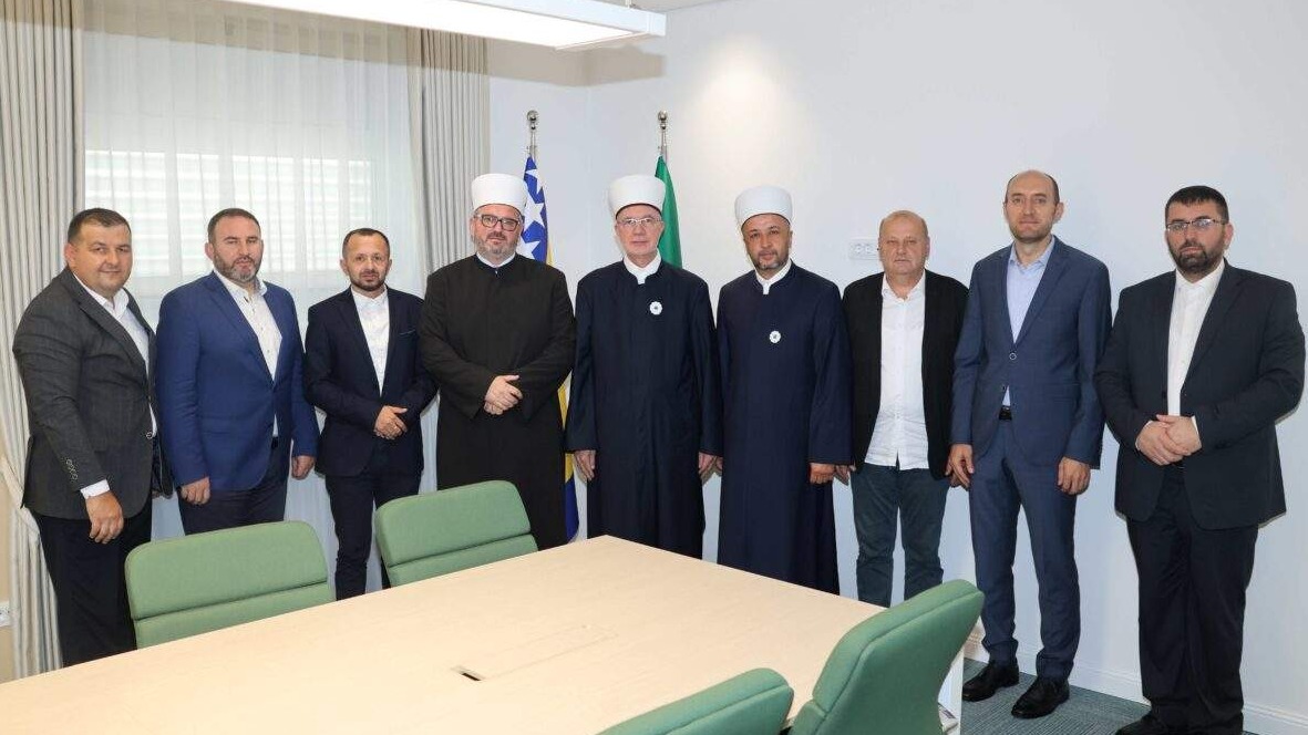 Muftija Fazlović primio ranijeg i sadašnjeg predsjednika Udruženja ilmijje 