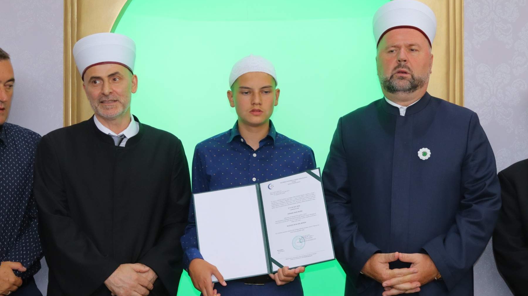 U Zenici proučena hafiska dova mladom hafizu Abdulahu Redžiću