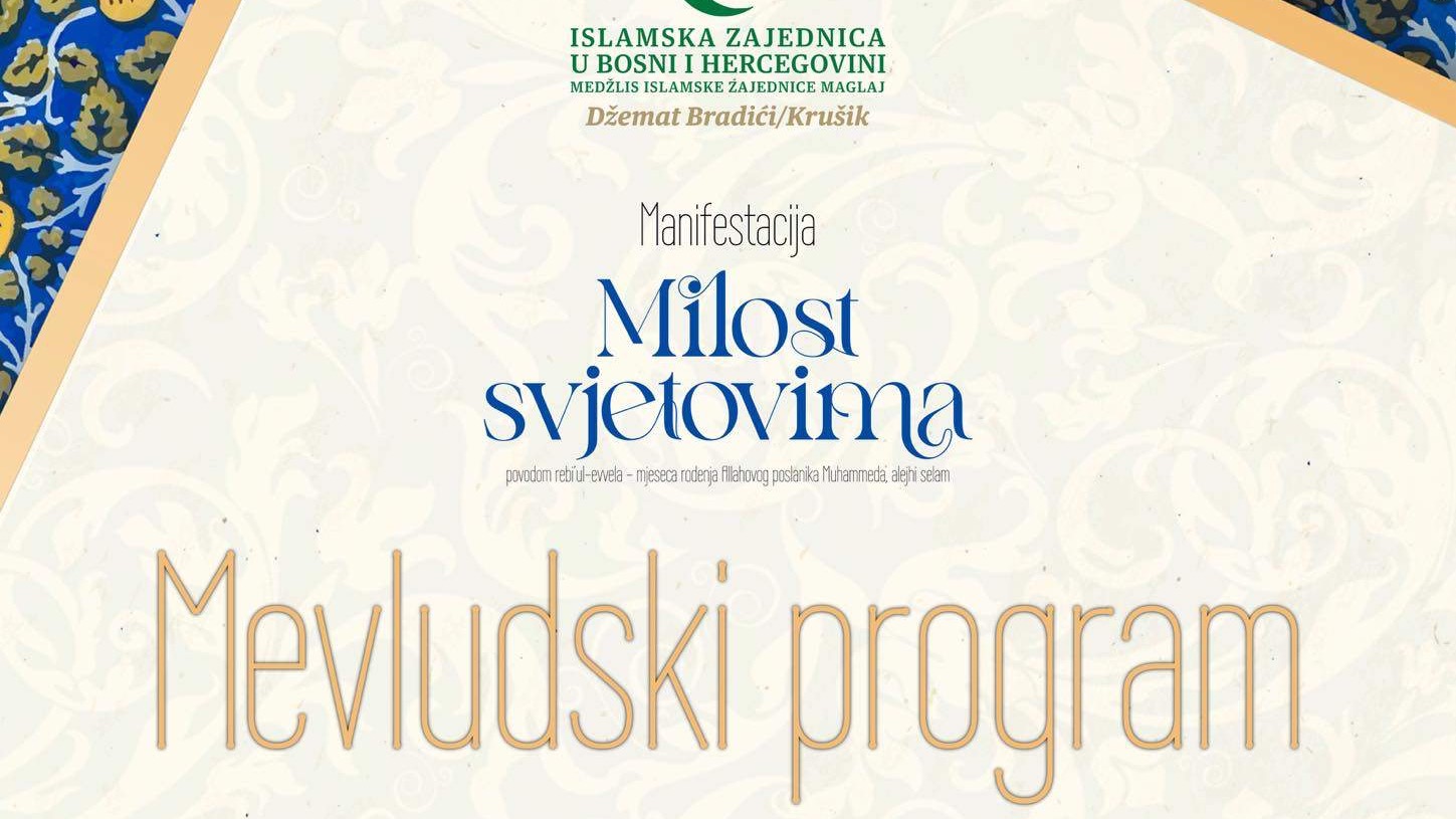 Manifestacija "Milost svjetovima" u džematu Bradići/Krušik