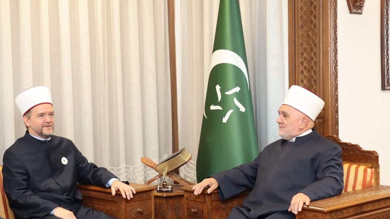 Muftija Dudić i muftija Kobilica: Dobra saradnja Mešihata i dijaspore, 100.000 eura za novu medresu