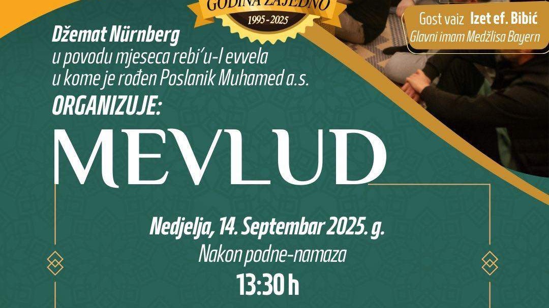 Obilježavanje mjeseca rebiu-l-evvela u džematu Nürnberg