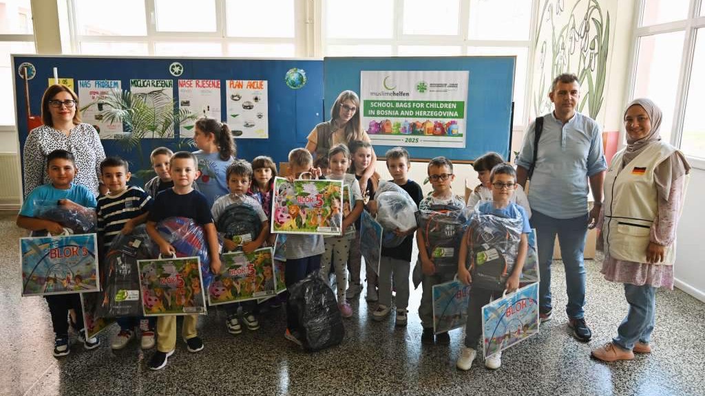 MFS-EMMAUS podijelio 1.405 školskih ruksaka djeci širom BiH