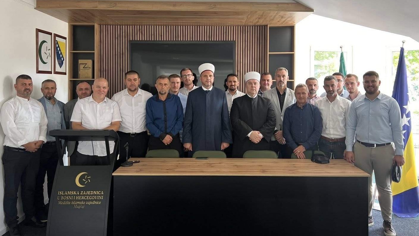 Direktor Uprave za vjerske poslove Rijaseta Islamske zajednice hafiz Mensur-ef. Malkić posjetio Medžlis Maglaj