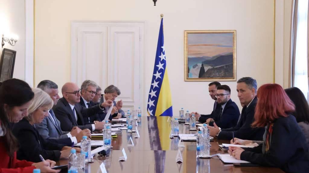 Bećirović s predstavnicima Evropskog parlamenta: Podrška procesu evropskih integracija BiH