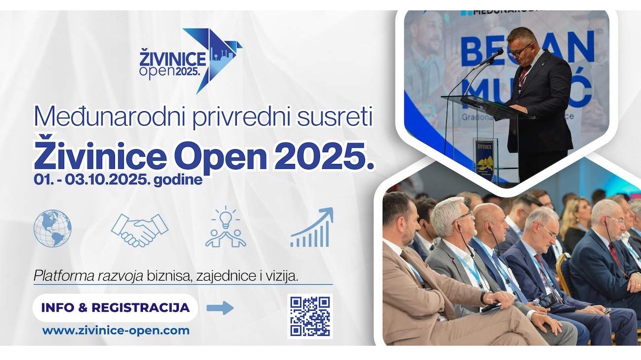Živinice domaćin „II međunarodnih privrednih susreta – Živinice Open 2025“