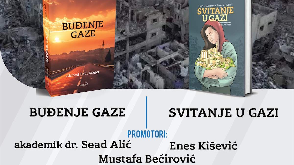 Promocija knjiga “Svitanje u Gazi” i “Buđenje Gaze” u Bihaću