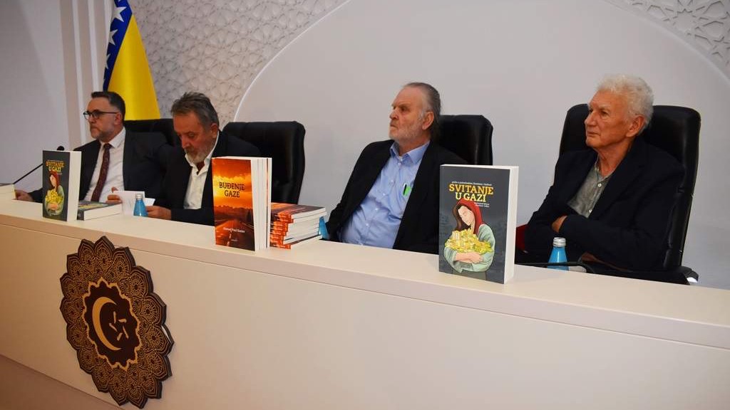 U Bihaću promovisane knjige o Gazi: „Svitanje u Gazi“ i „Buđenje Gaze“