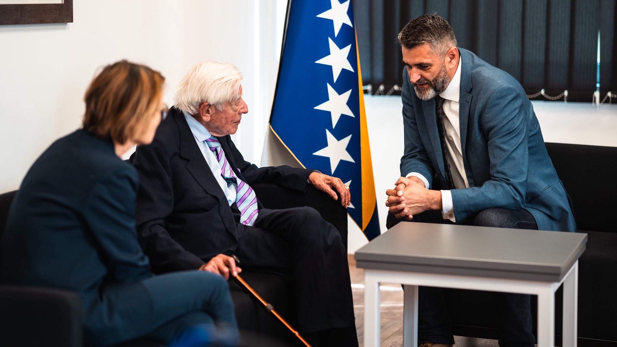 Christian Schwarz-Schilling posjetio Memorijalni centar Srebrenica