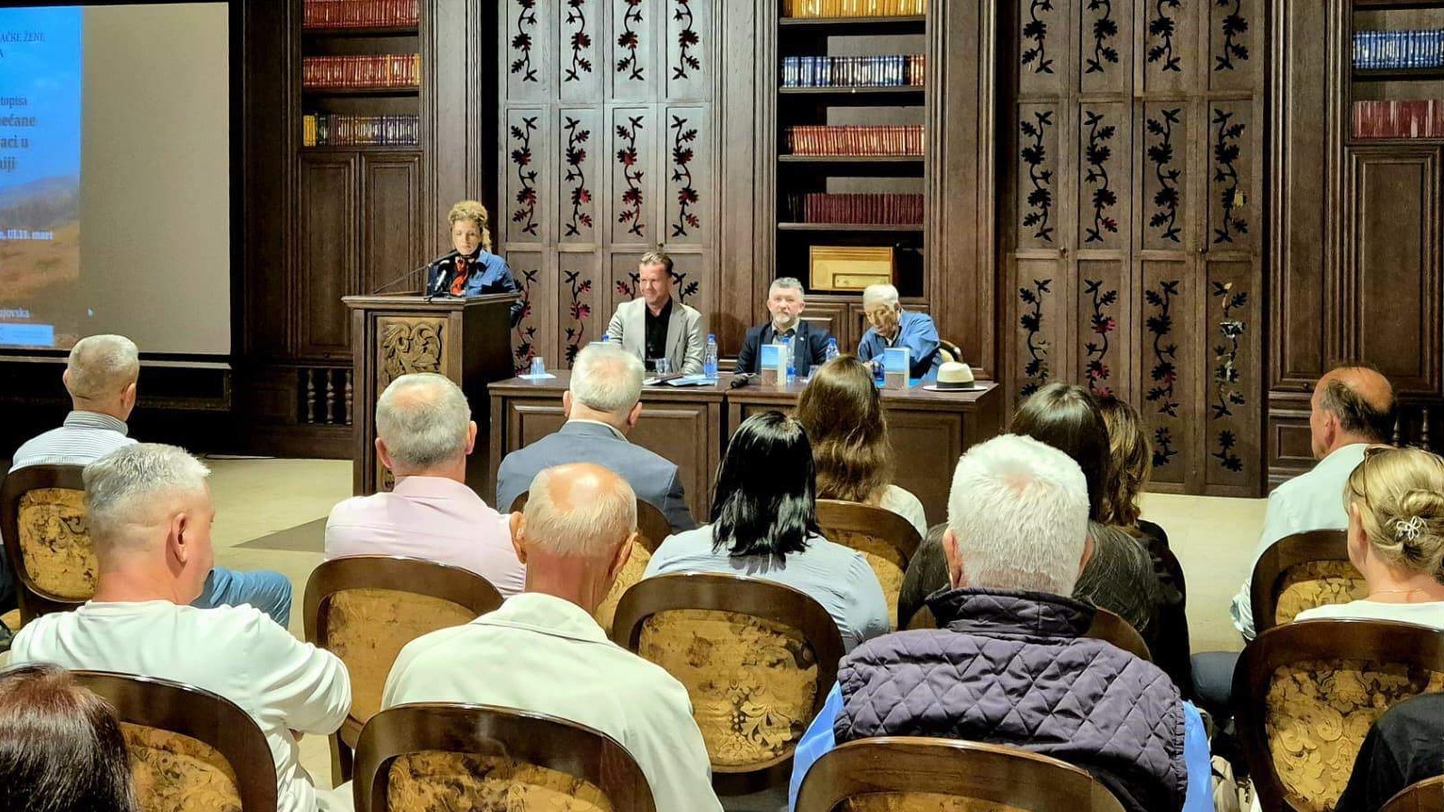 Promocija knjige "Posijani na putu do obećane zemlje Turćije" u Skoplju