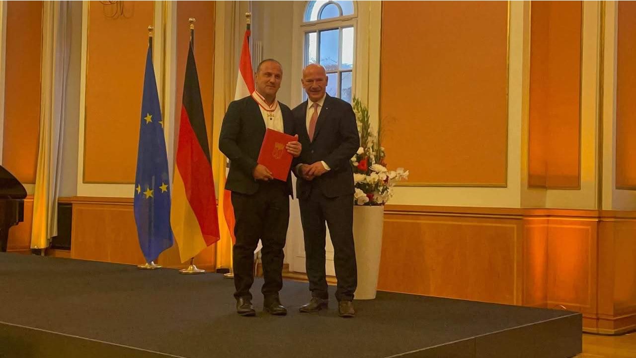 Meho Travljanin dobitnik Ordena zasluga grada Berlina 