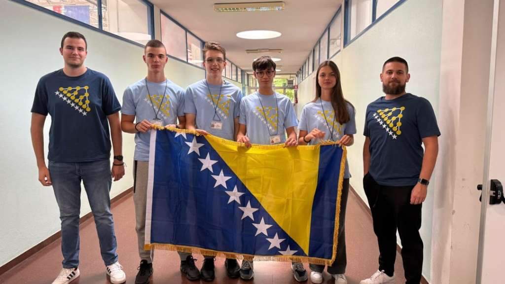 Dvije bronzane medalje i pohvala za reprezentaciju BiH na 32. Balkanskoj olimpijadi iz informatike