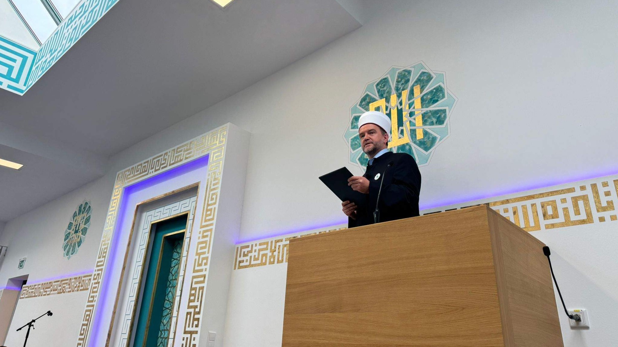 Muftija za Zapadnu Evropu Senaid-ef. Kobilica održao hutbu u Mannheimu: Javni govor vjernika treba biti blag i milostiv