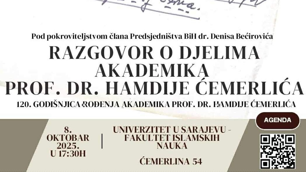 FIN: Razgovor o djelima akademika prof. dr. Hamdije Čemerlića