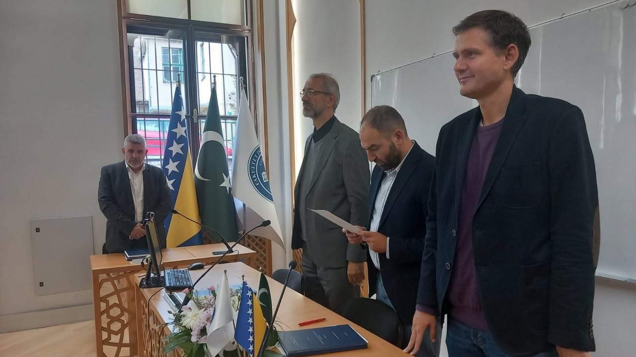 Kandidat Vehid Arnaut odbranio magistarski rad na UNSA FIN