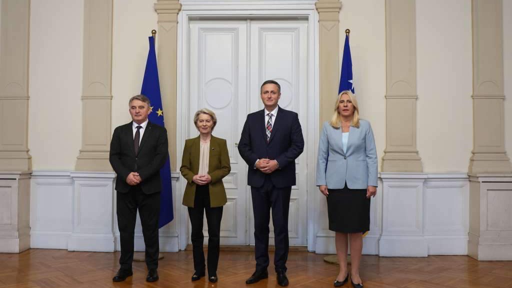Članovi Predsjedništva BiH: Dolazak Ursule von der Leyen podsticaj reformskim procesima u BiH