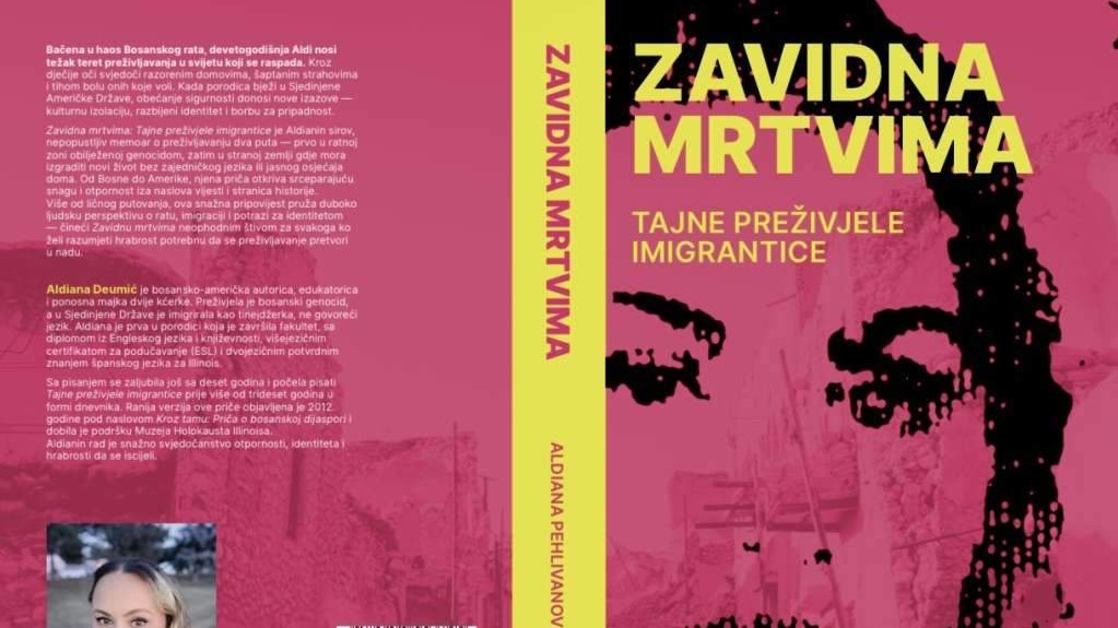 Pehlivanović Deumić o knjizi 'Zavidna mrtvima': Pisanje jeste i može biti proces iscjeljenja
