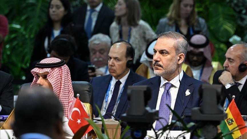 Fidan: Turska spremna da služi kao de facto garant ako se implementira rješenje o dvije države u Palestini