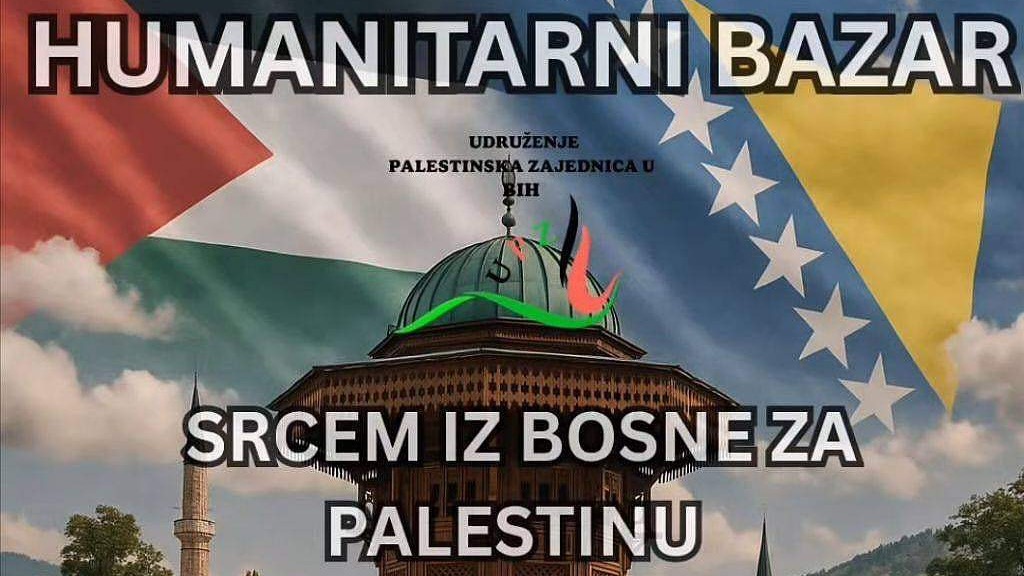 Humanitarni bazar za Palestinu danas u Sarajevu