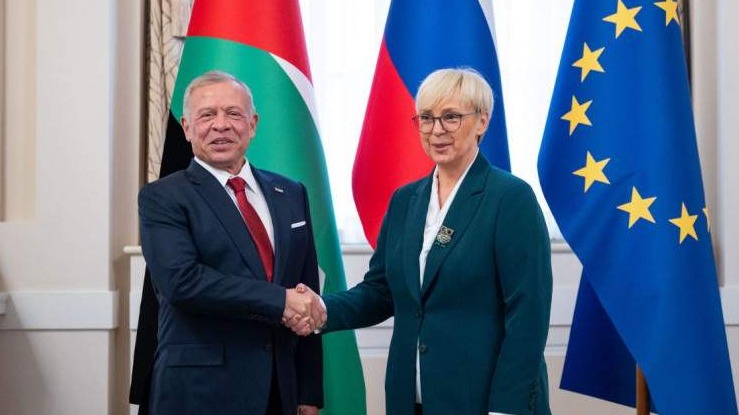 Pirc Musar s jordanskim kraljem o Palestini: Slovenija podržava rješenje o dvije države