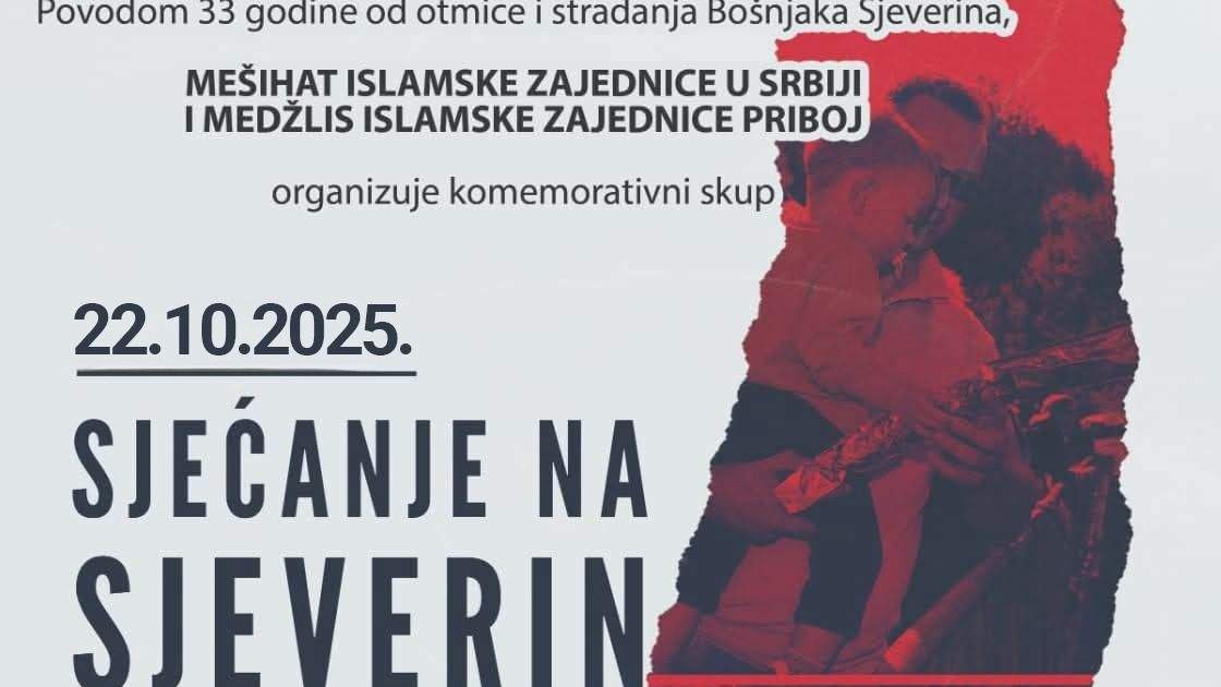 Mešihat IZ u Srbiji: Komemorativni skup povodom 33 godine od otmice i stradanja Bošnjaka Sjeverina