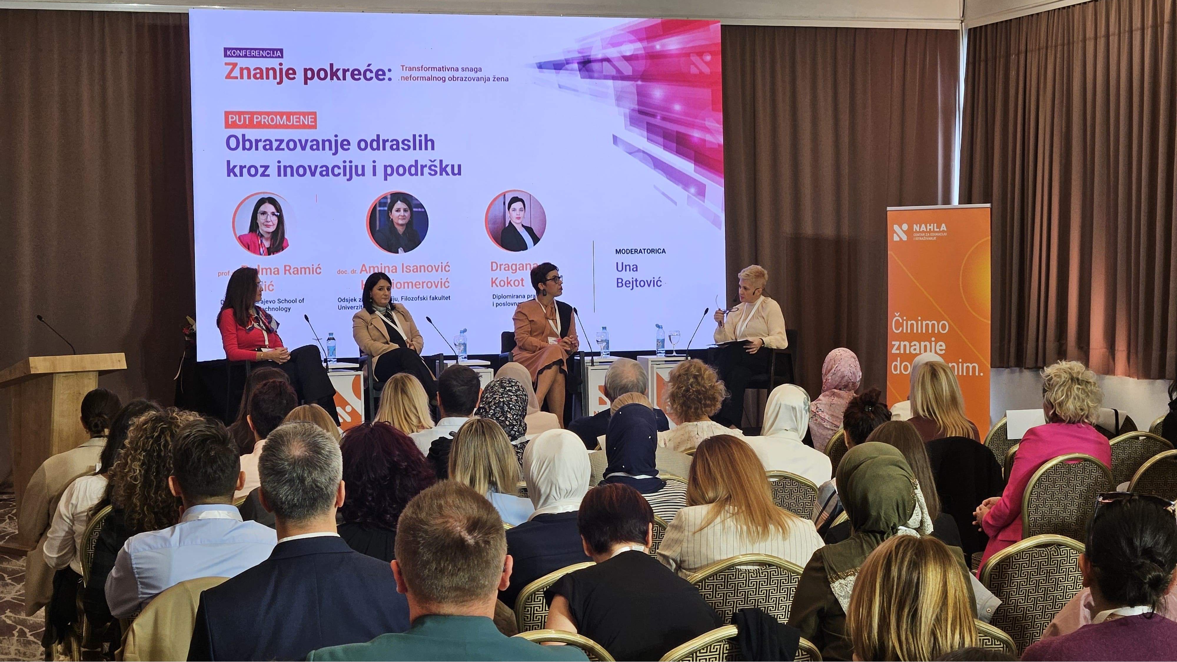 Konferencija „Znanje pokreće“: CEI Nahla obilježava 25 godina rada posvećenog osnaživanju žena