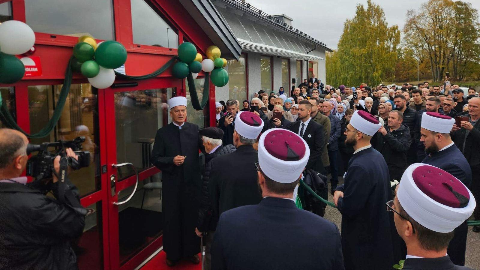 Muftija Ismail-ef. Smajlović u posjeti Islamskoj zajednici Bošnjaka u Švedskoj