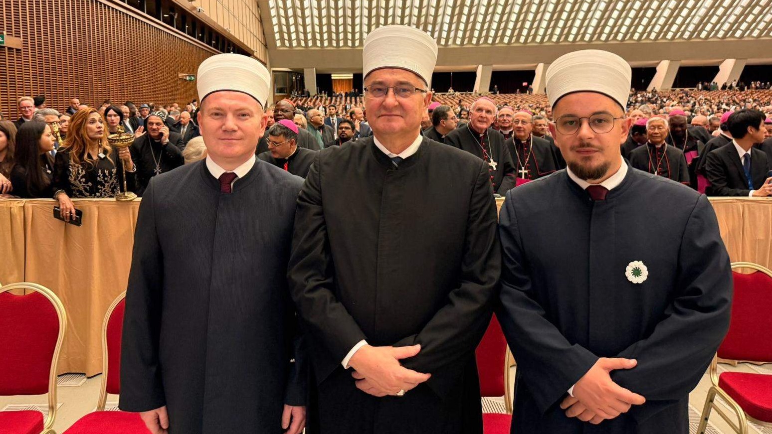 Muftije Hasanović i Porić na obilježavanju 60. godišnjice deklaracije Nostra aetate u Vatikanu