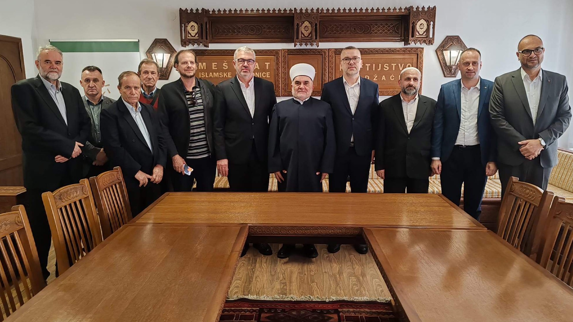 Muftija Dudić ugostio delegaciju Merhameta i Ureda za društvenu brigu