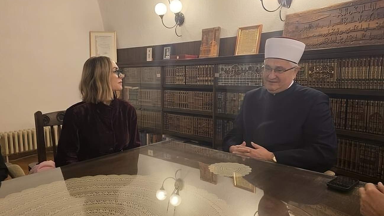 Zagreb: Muftija Hasanovi primio u nastupnu posjetu ambasadoricu Albanije u Hrvatskoj 