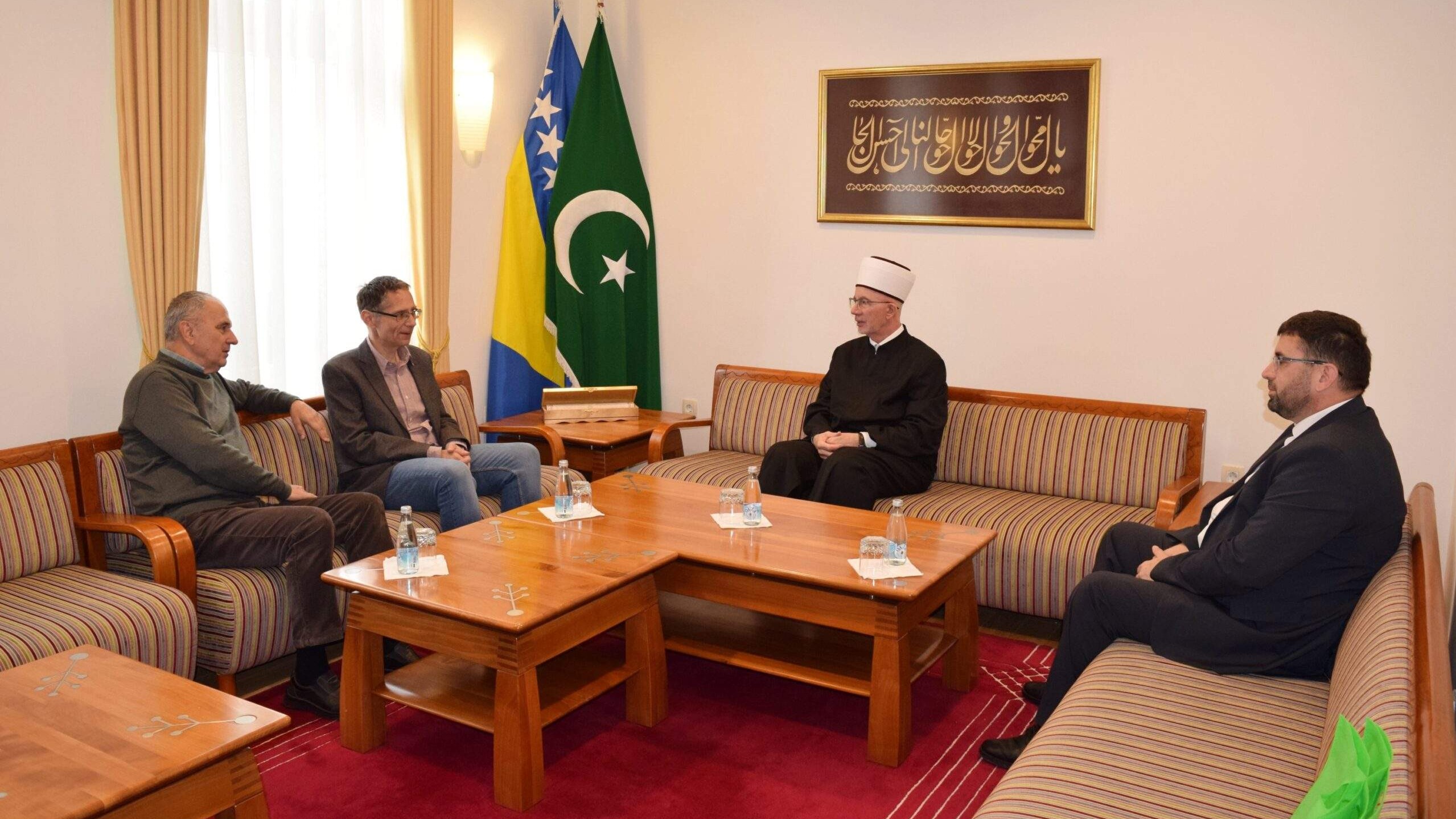 Muftiju Fazlovića posjetio dekan Filozofskog fakulteta Univerziteta u Tuzli