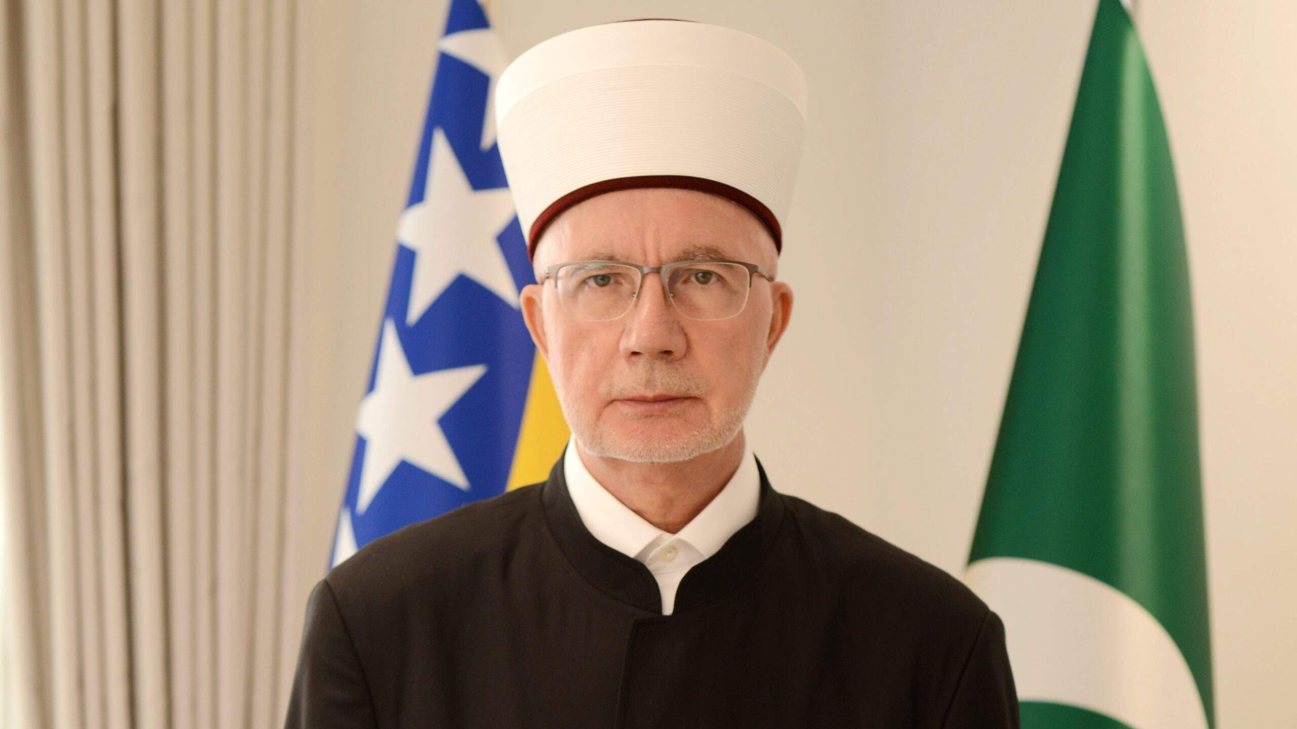 Tazija muftije tuzlanskog Vahid-ef. Fazlovića porodicama stradalih u požaru u Domu penzionera Tuzla