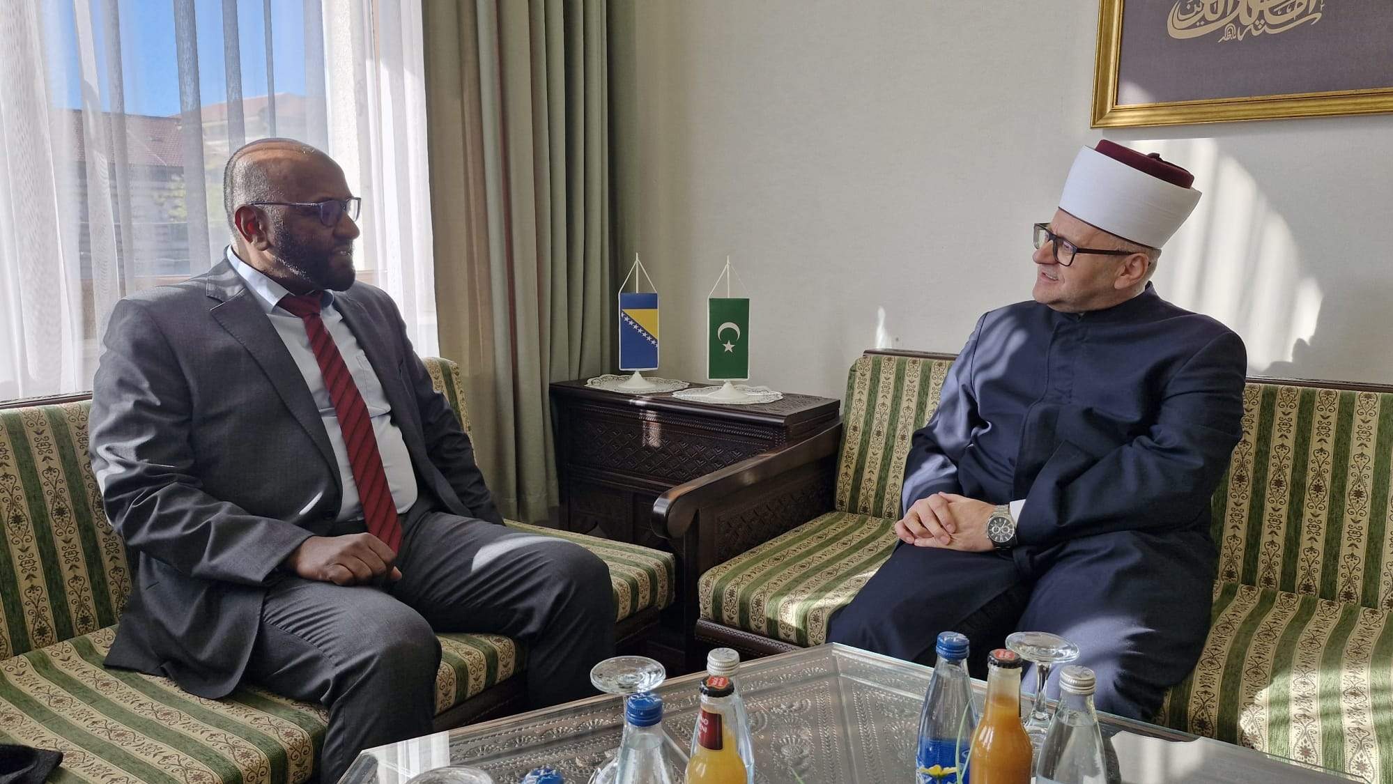 Direktor Kulturnog centra „Kralj Fahd“ posjetio muftiju mostarskog dr. Salem-ef. Dedovića