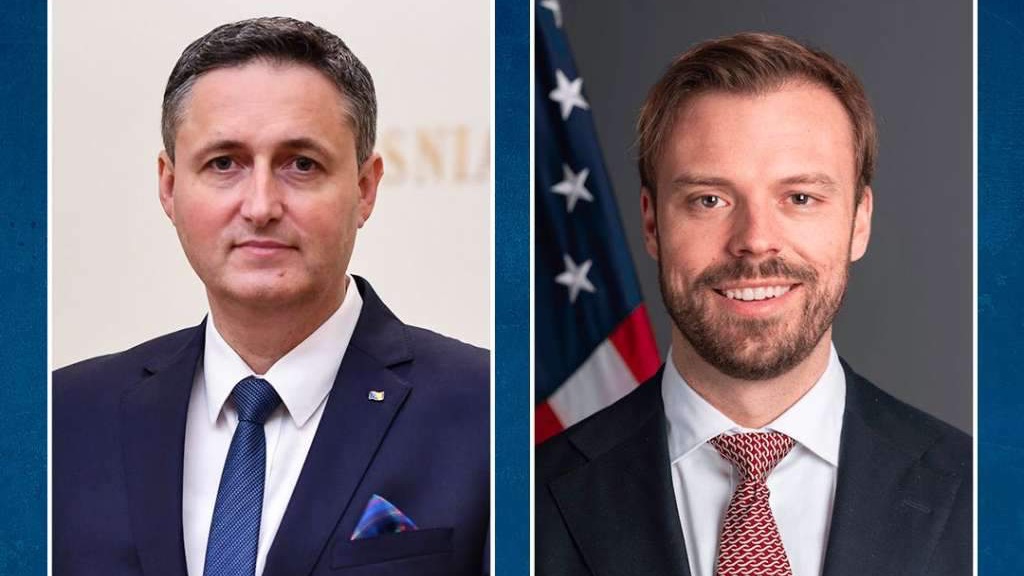 Bećirović razgovarao sa šefom Biroa za Evropu i Evroaziju State Departmenta Brendanom Hanrahanom