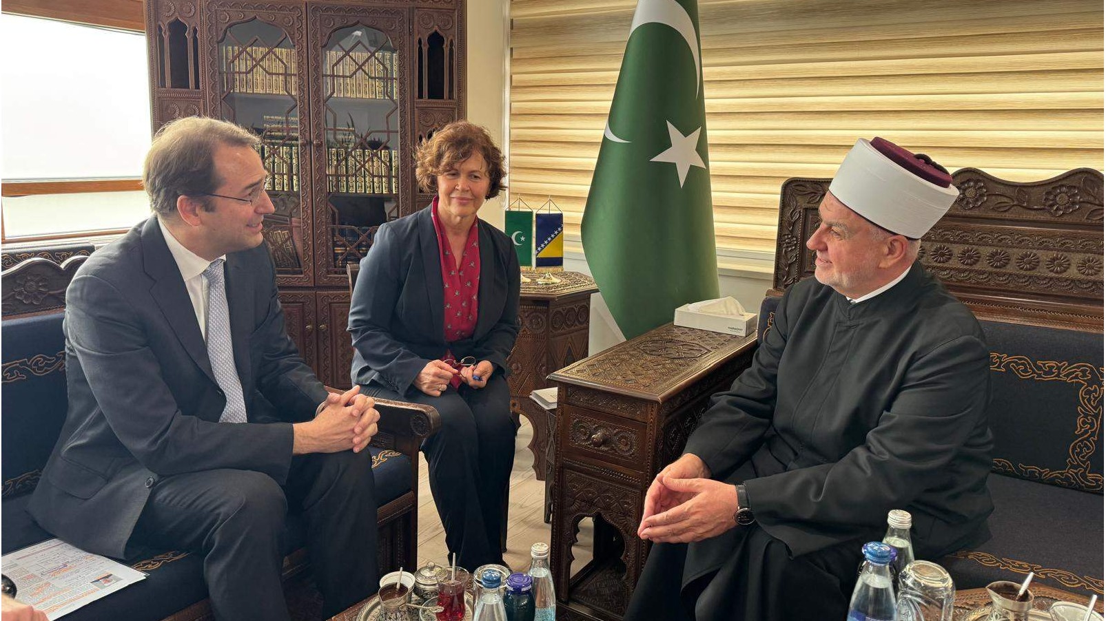 Riesul-ulemu posjetio austrijski generalni sekretar za evropske i međunarodne poslove