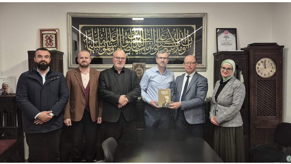 Delegacija Studentskog centra IZ u BiH posjetila Medžlis Islamske zajednice Visoko