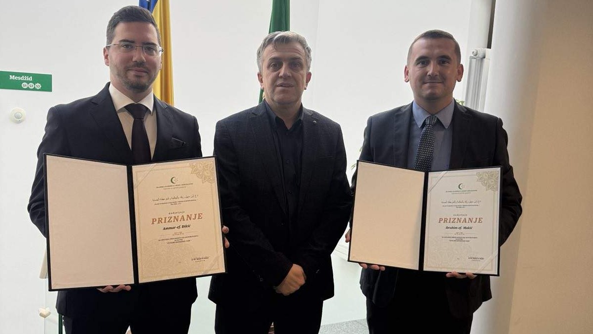 Upriličen prijem za pobjednike konkursa za najsadržajniju hutbu