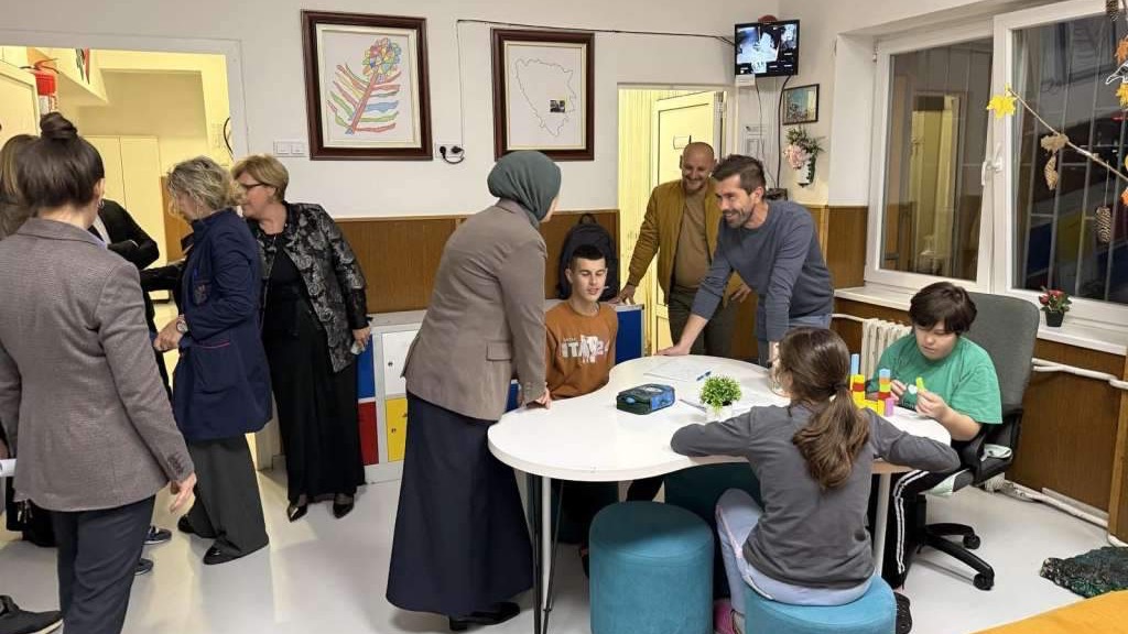 Hota-Muminović posjetila Zavod za specijalno obrazovanje i odgoj djece "Mjedenica"
