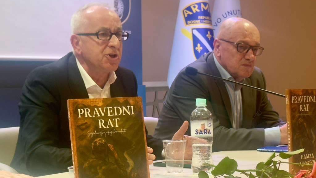 Predstavljena knjiga Hamze Ajanovića „Pravedni rat - svjedočanstvo jednog komandanta”