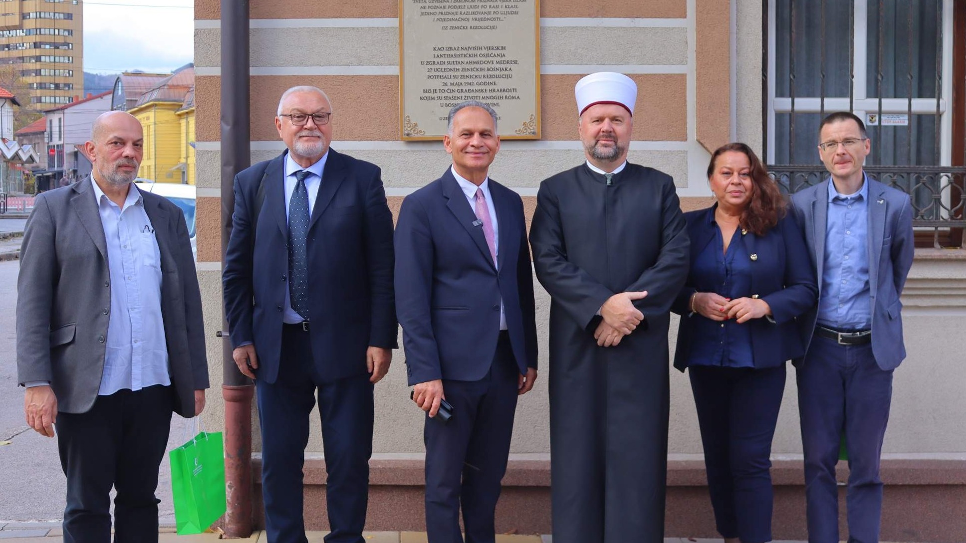 Delegacija romske zajednice iz Hrvatske posjetila Muftijstvo zeničko: Razgovor o Zeničkoj rezoluciji i Fadilu Imamoviću