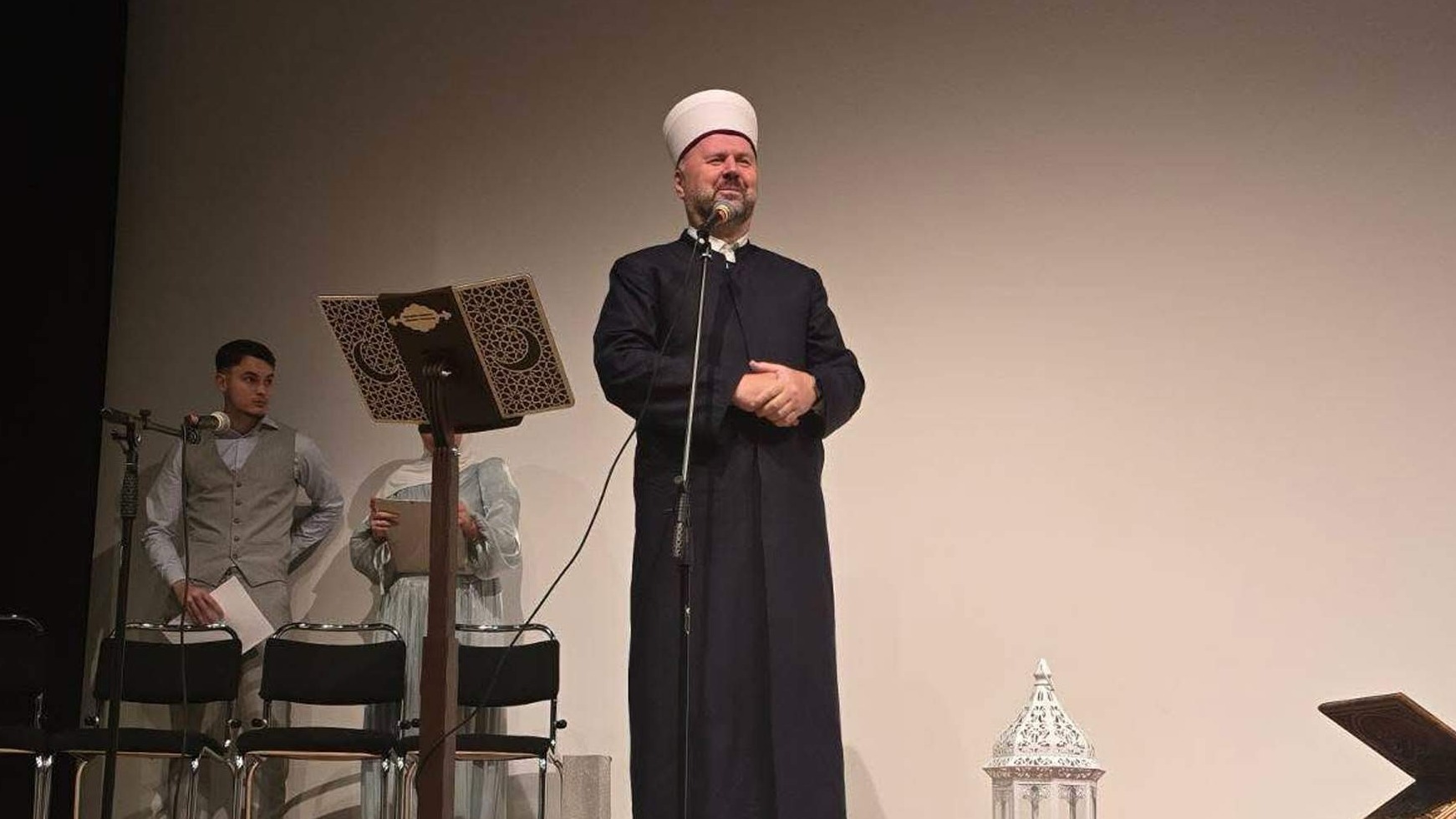 Muftija Dizdarević na svečanosti povodom 20 godina džemata Växjö u Švedskoj