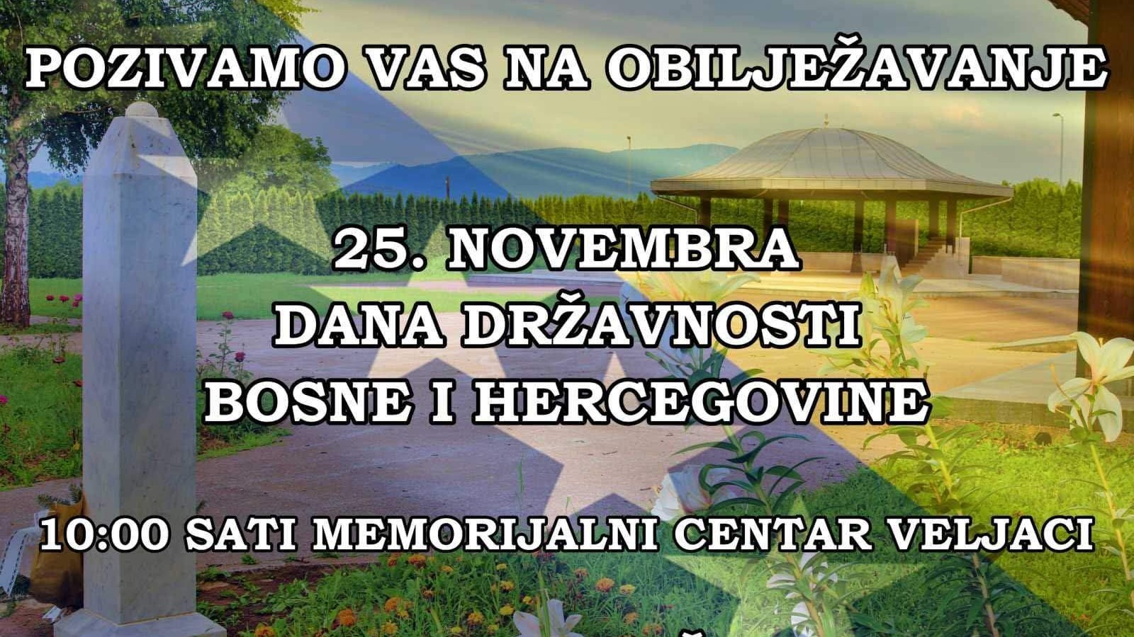 Obilježavanje Dana državnosti BiH u Memorijalnom centru Veljaci