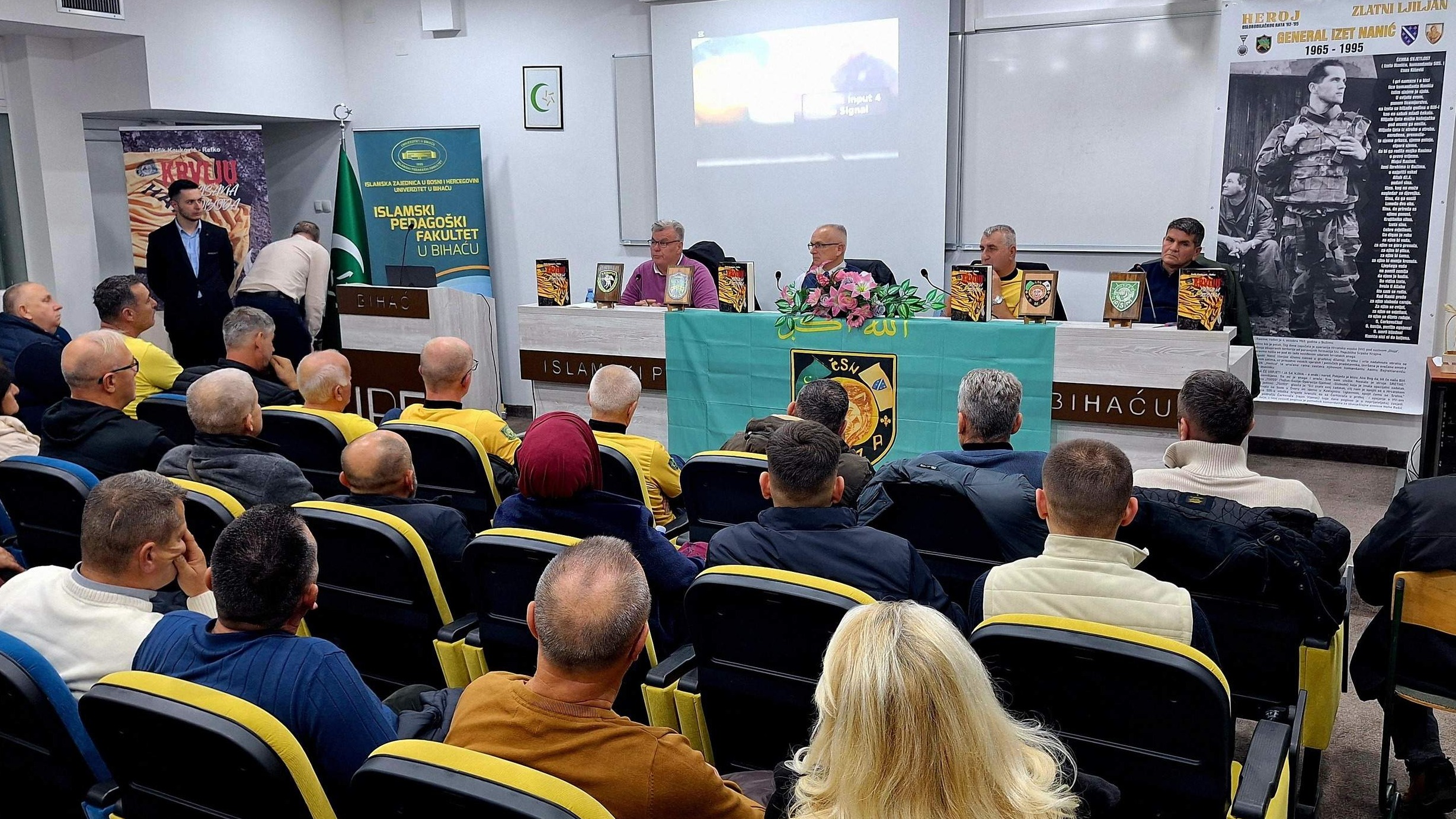 U Bihaću održana promocija knjige Refika Kaukovića “Krvlju ispisana sloboda”