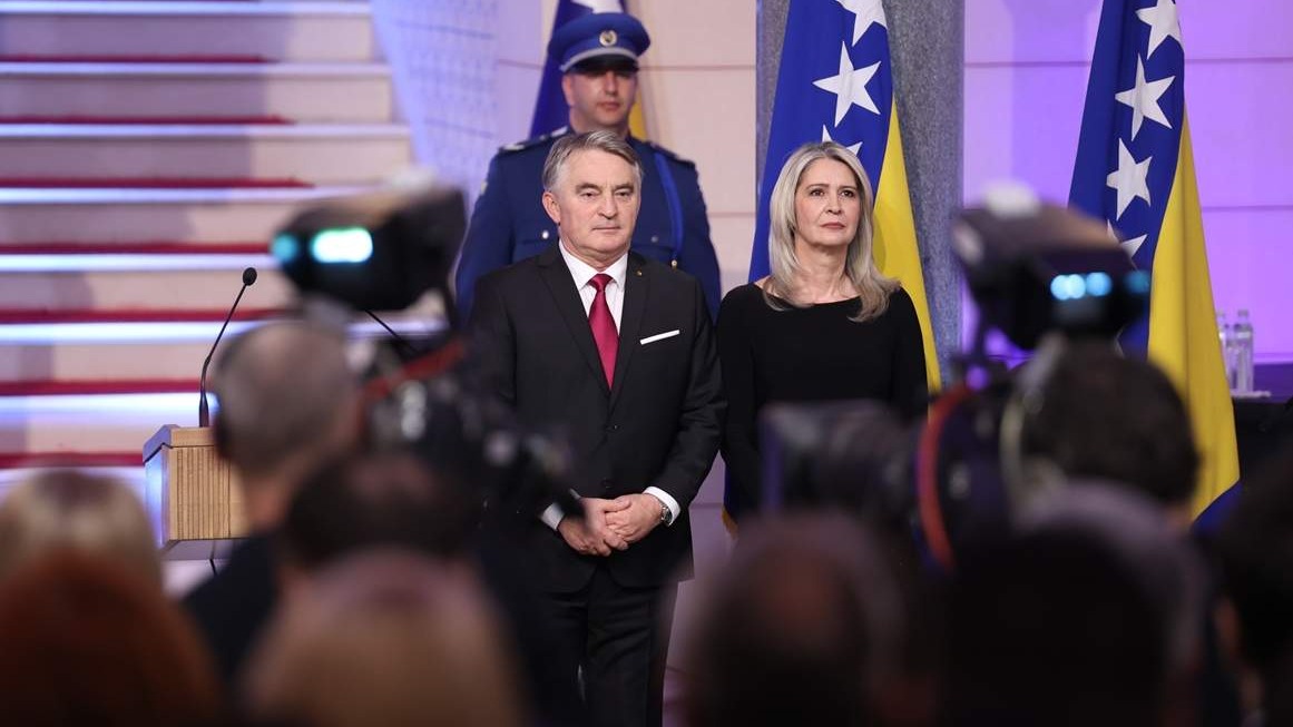 Svečani prijem Predsjedništva BiH u Vijećnici povodom Dana državnosti: Ostanimo vjerni ovoj zemlji