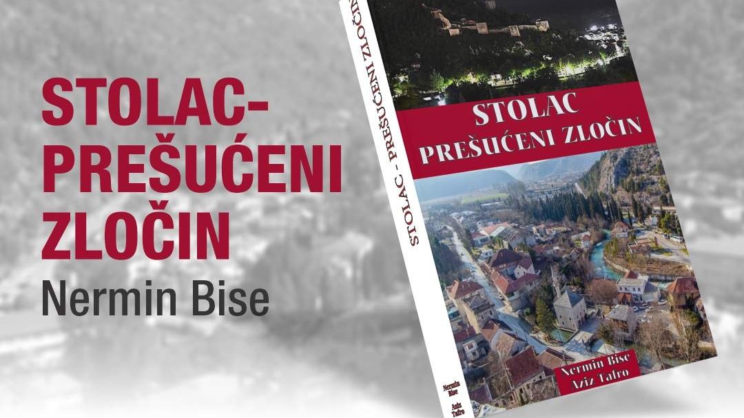 Najava promocije knjige “Stolac – prešućeni zločin” Nermina Bise u Memorijalnom centru Sarajevo
