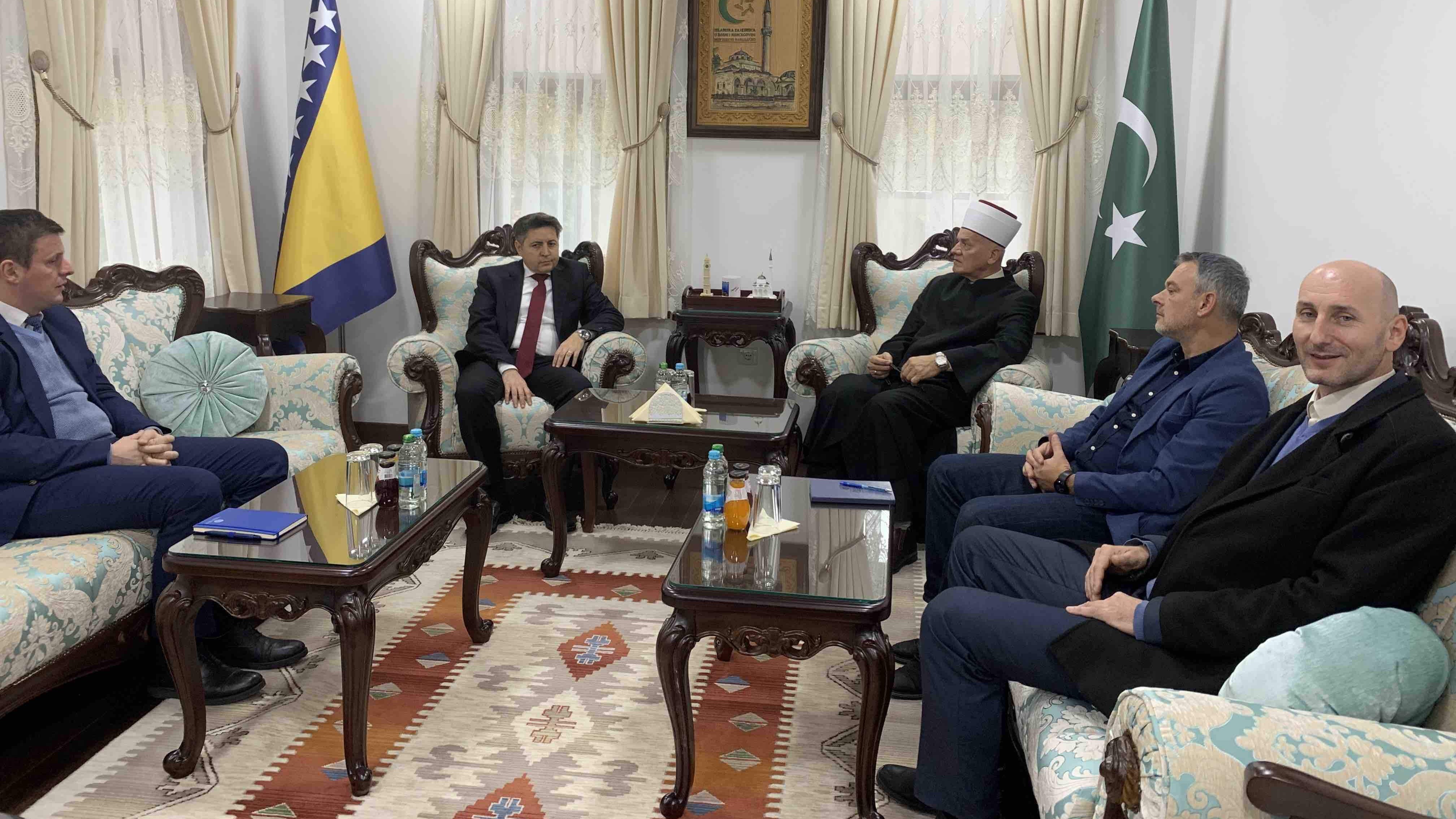 Konzul Republike Turske Can Aygun u posjeti Muftijstvu banjalučkom