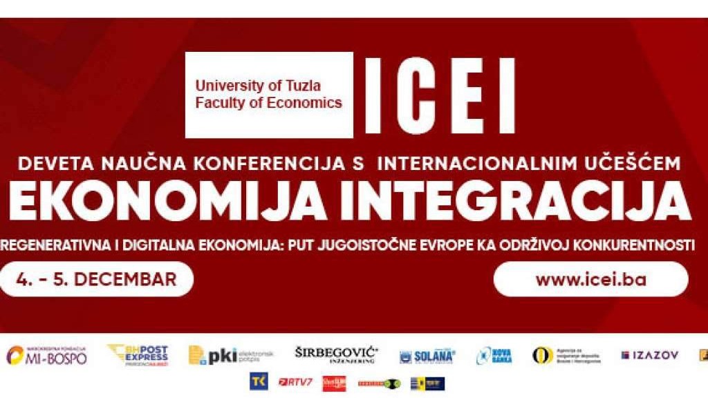 Regenerativna ekonomija i digitalna transformacija u fokusu naučne konferencije ICEI 2025 u Tuzli