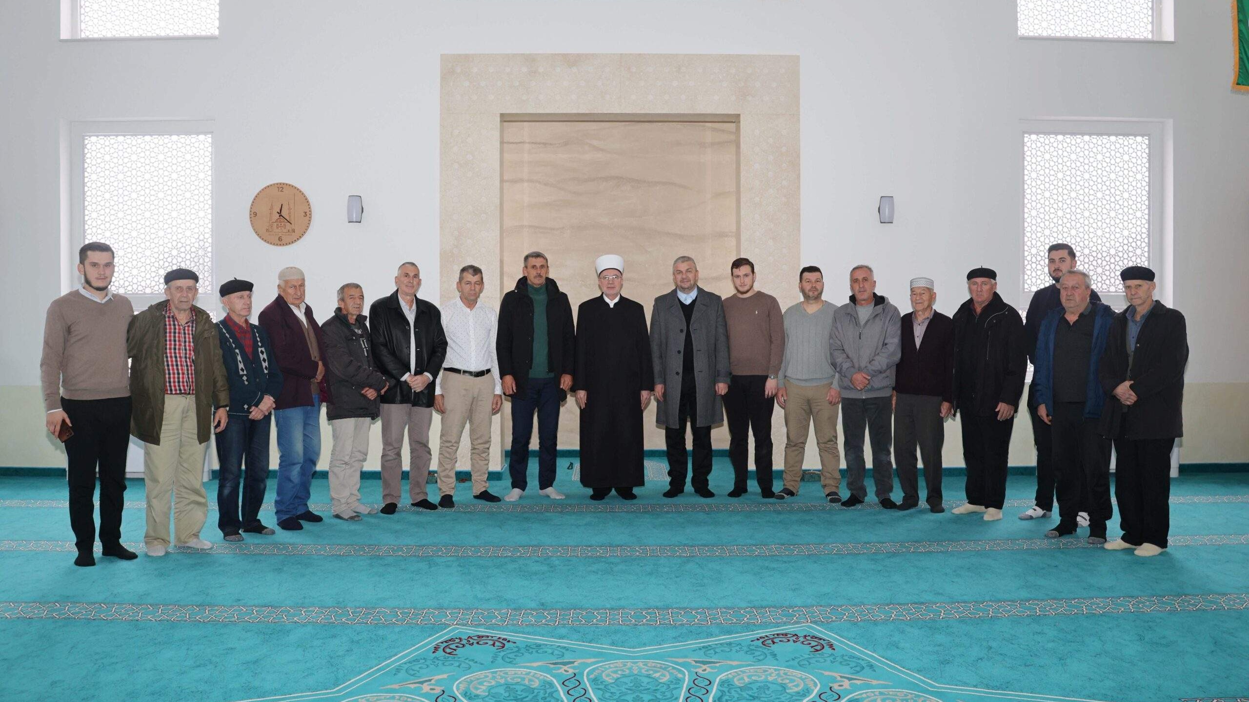 Muftija Fazlović posjetio džemate Nahvioci, Gornji Humci i Donji Humci