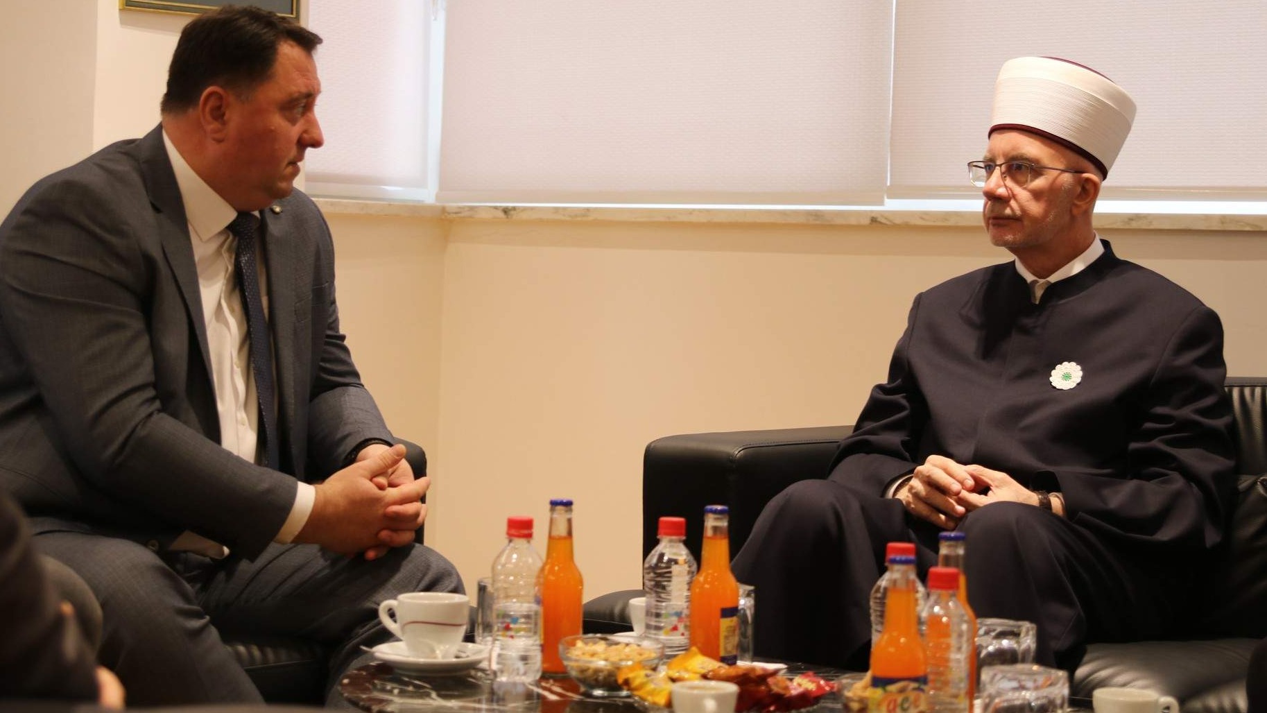 Muftija Fazlović u posjeti Media centru IZ: Ustrajno nastaviti u promoviranju istine, kulture dijaloga i pozitivnih vrijednosti