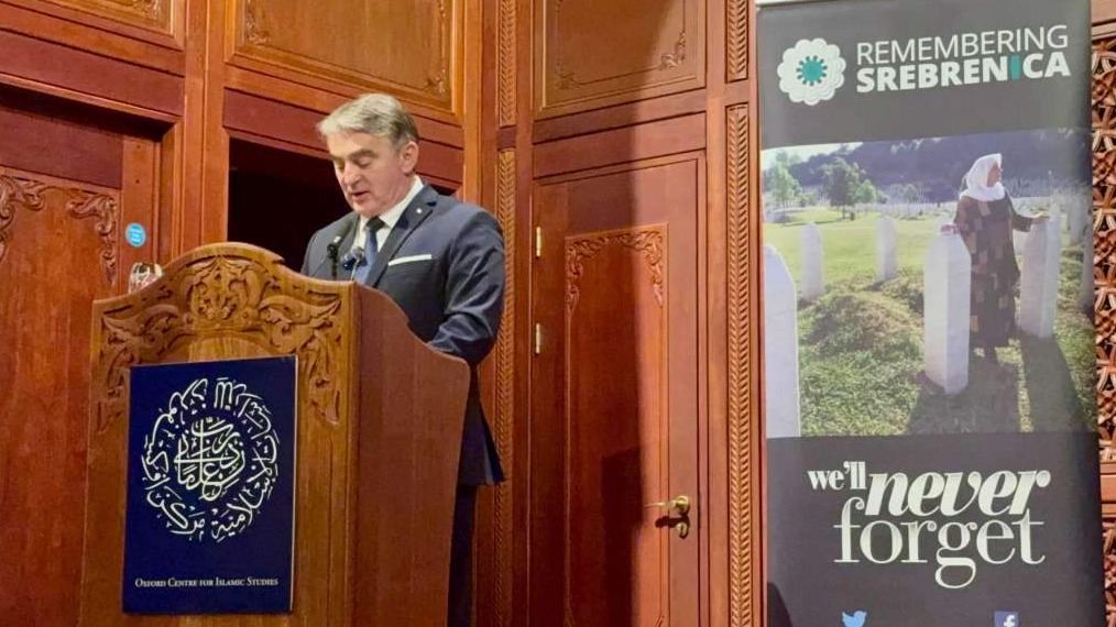 Komšić na poziv Univerziteta Oxford održao predavanje o postdejtonskoj BiH