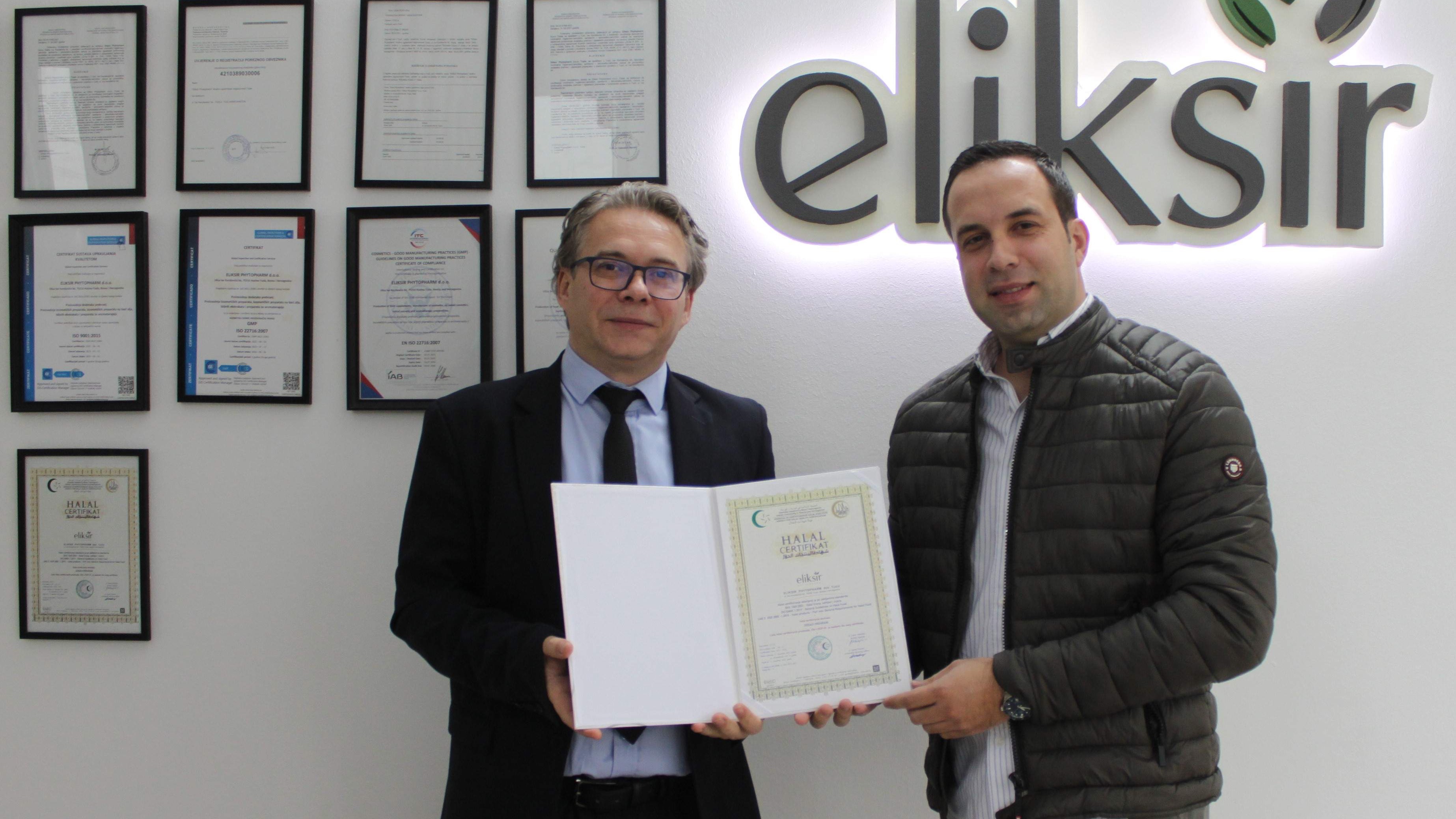 Eliksir Phytopharm certificirao svoje proizvode prema halal standardima